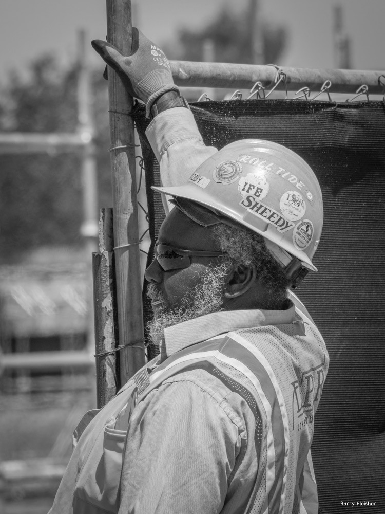 Worker construction photo