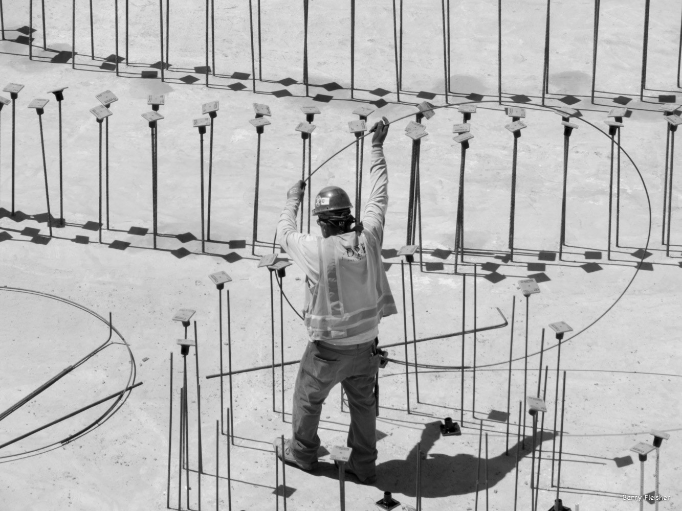 Worker construction photo